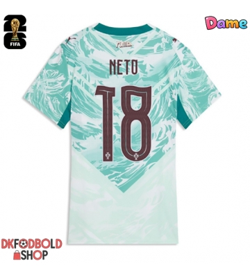 Portugal Pedro Neto #18 Udebanetrøje Dame VM 2026 Kort ærmer